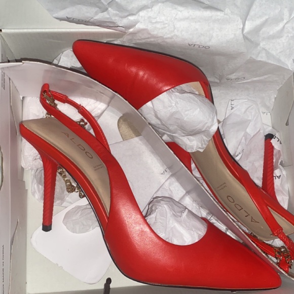 Aldo red heels - Picture 2 of 5